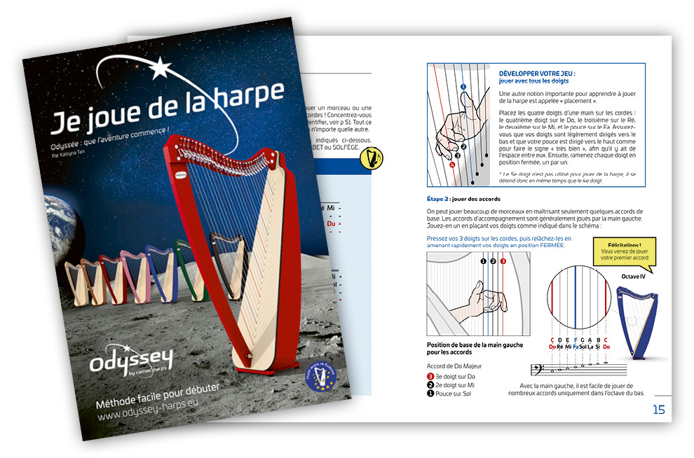 Je joue de la harpe...par Katryna Tan 